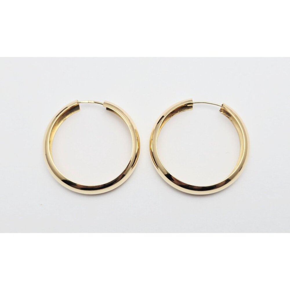 Unique Medium 18k Solid Yellow Gold Designer Poli… - image 6